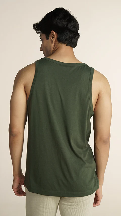 Fluid Casual Tank Tops Planet Green
