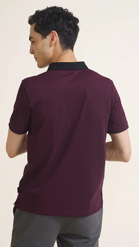 Constant All-Degree Pique Polo Potent Purple