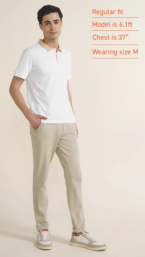Constant All-Degree Pique Polo So White